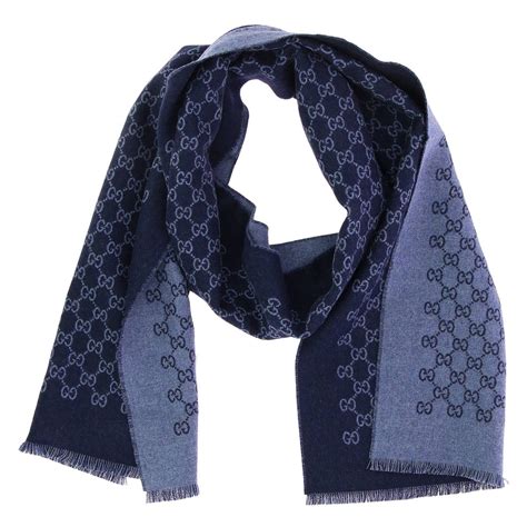 blue gucci scarf|Gucci scarf clearance.